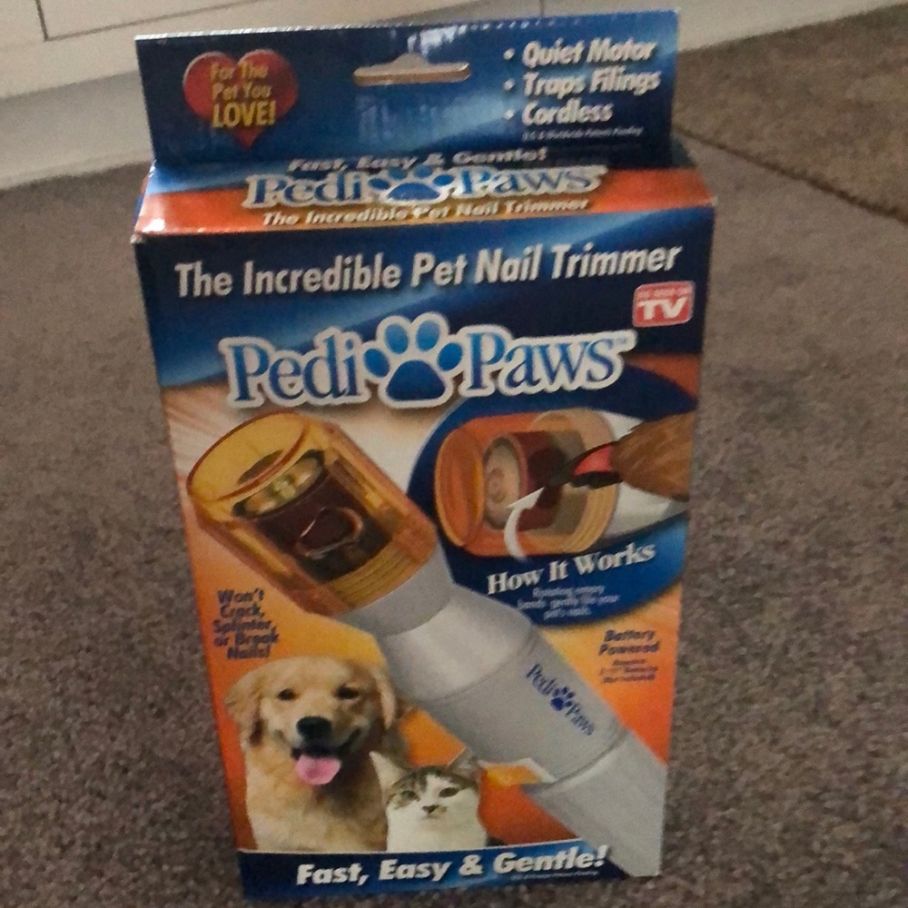Pedi Paws Nail Trimmer NWOT
